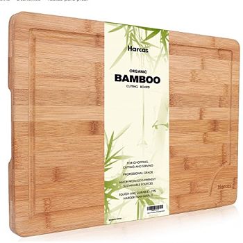 tablas para cortar de bambú